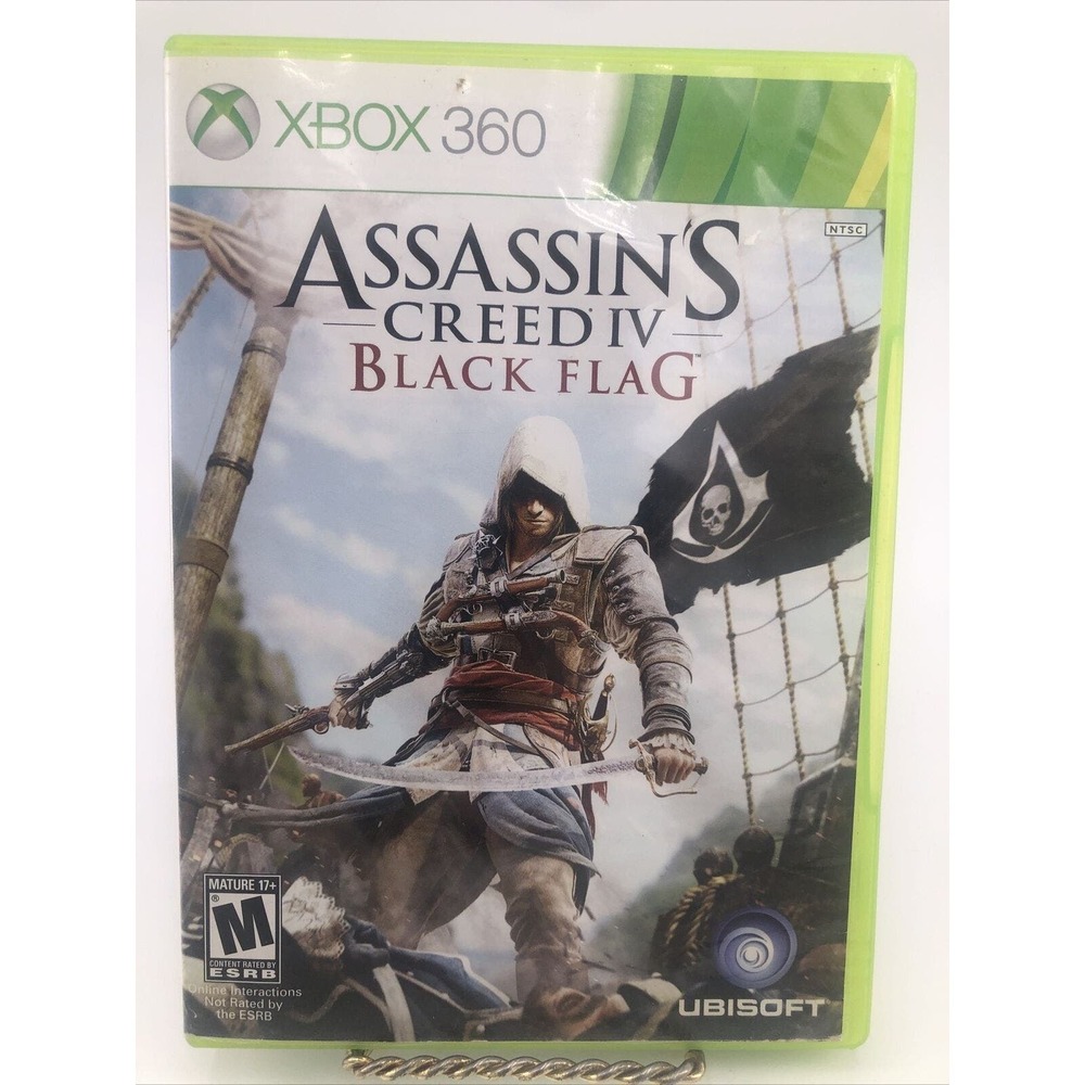 Assassin's Creed IV Black Flag Xbox 360‎ Rated M Pirates Battle Looting Fighting